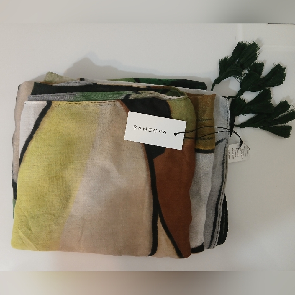 Sandova Light Scarf Wrap NWT
